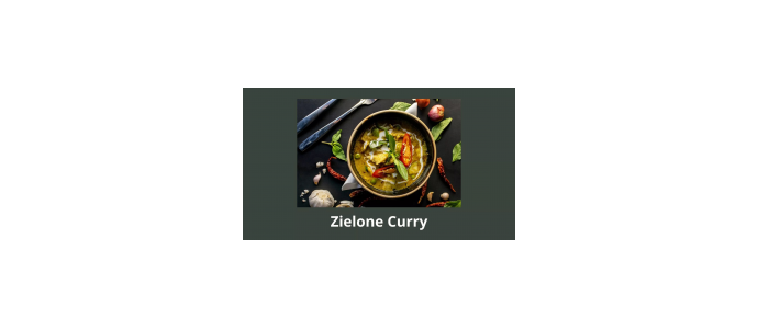 Zielone curry